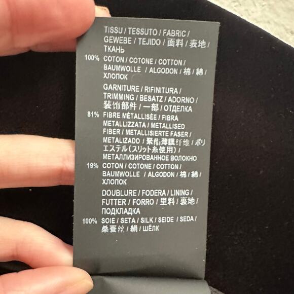 Saint Laurent Rare Russian Velvet Midi Vest size FR 34 Caftan Cotton - Picture 9 of 16